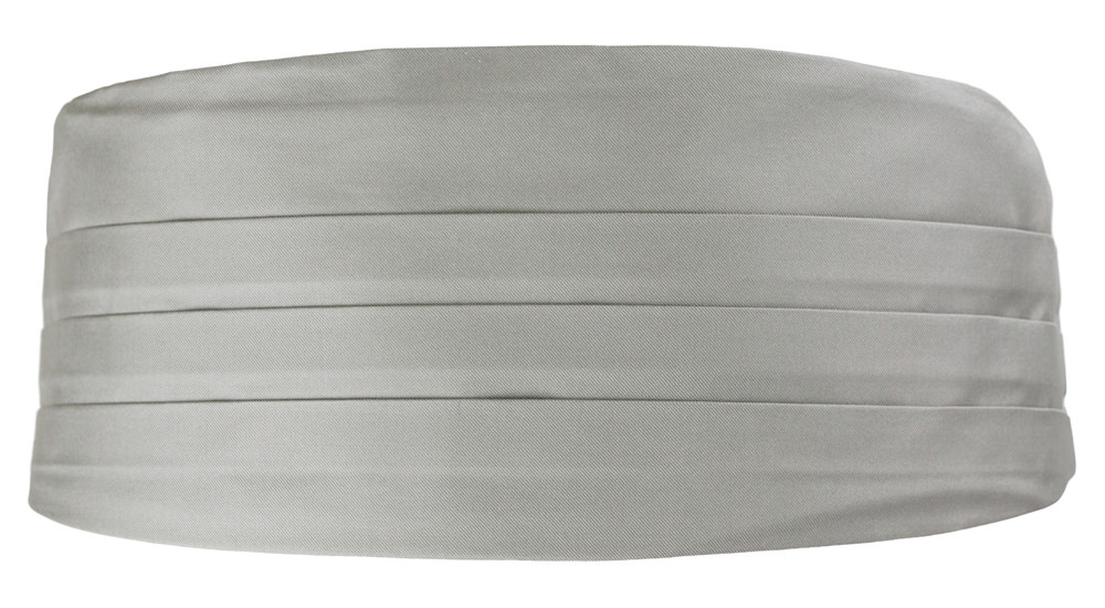 SOLID Light grey magebelte