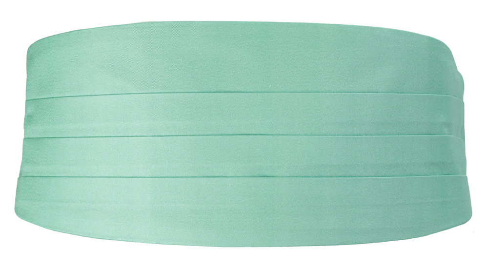 SOLID Light turquoise magebelte