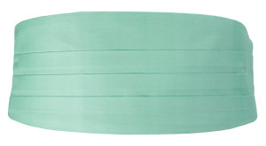 SOLID Light turquoise magebelte