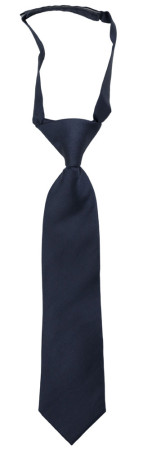 SOLID Navy blue barneslips liten ferdigknyttet