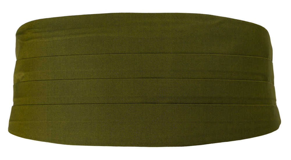 SOLID Olive magebelte