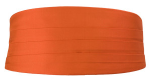 SOLID Orange magebelte
