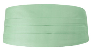 SOLID Pastel green magebelte