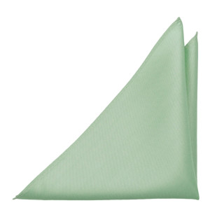 SOLID Pastel green lommetørkle