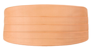 SOLID Peach magebelte
