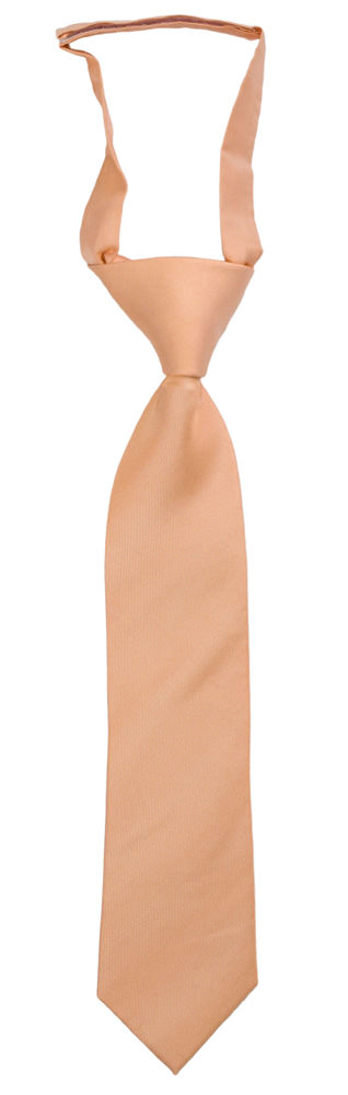 SOLID Peach barneslips liten ferdigknyttet