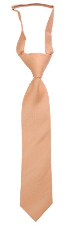 SOLID Peach barneslips liten ferdigknyttet