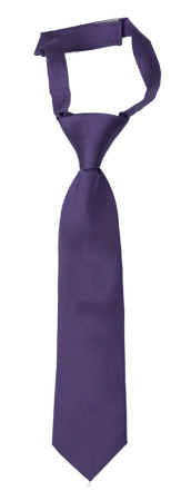 SOLID Purple barneslips liten ferdigknyttet