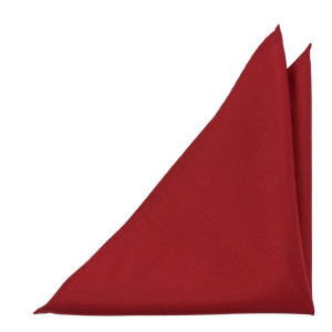 SOLID Red lommetørkle