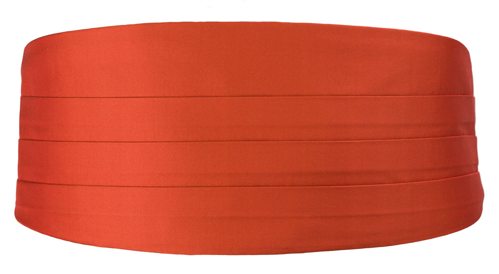 SOLID Rusty Orange magebelte