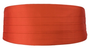 SOLID Rusty Orange magebelte