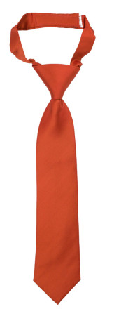 SOLID Rusty Orange barneslips liten ferdigknyttet