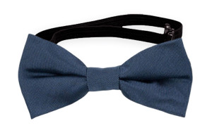 SOLID Steel blue babysløyfe
