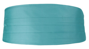 SOLID Turquoise magebelte