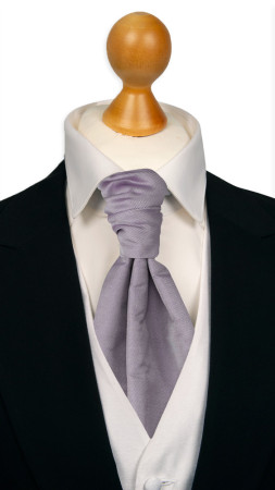 SOLID Violet knyttet kravatt
