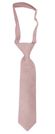 VIGSEL Powder pink barneslips liten ferdigknyttet