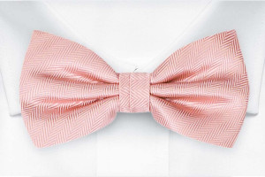JAGGED Blush pink barnesløyfe