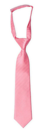 JAGGED Warm pink barneslips liten ferdigknyttet