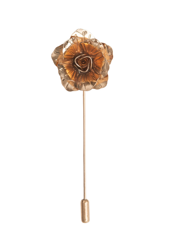 LARGE ROSE GOLD jakkenål