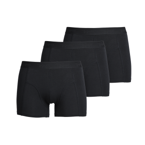 BAMBOO BOXER 3P BLACK underbukser