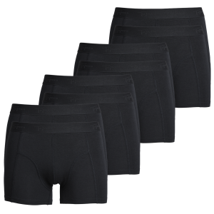 BAMBOO BOXER 8P BLACK underbukser
