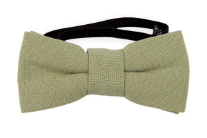 MOREAMORE Sage green babysløyfe