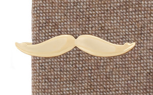 Mustache Gold slipsnål