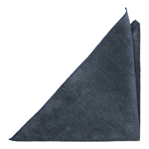 OMBONAD DARK BLUE lommetørkle