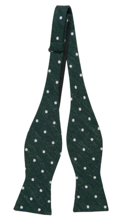 ONPOINT DARK GREEN uknyttet sløyfe