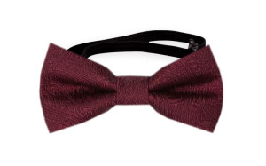 ORNATE Dark red babysløyfe