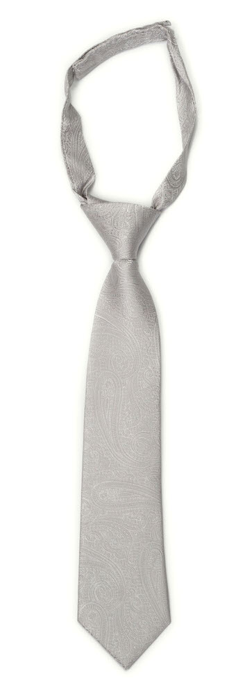 ORNATE Silver barneslips liten ferdigknyttet