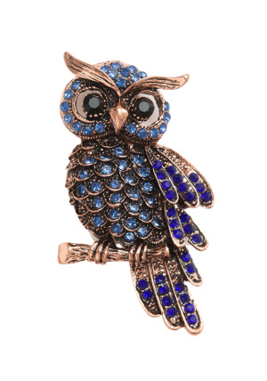 OWL BLUE jakkenål