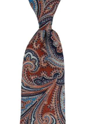 PULITO RUSTY ORANGE klassisk slips