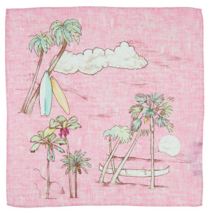 RILASSANTE PINK lommetørkle