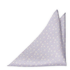 ROSYPOSY Pale purple lommetørkle