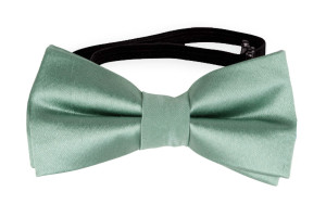 SATIN GREYED JADE babysløyfe