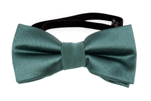 SATIN JUNIPER GREEN babysløyfe