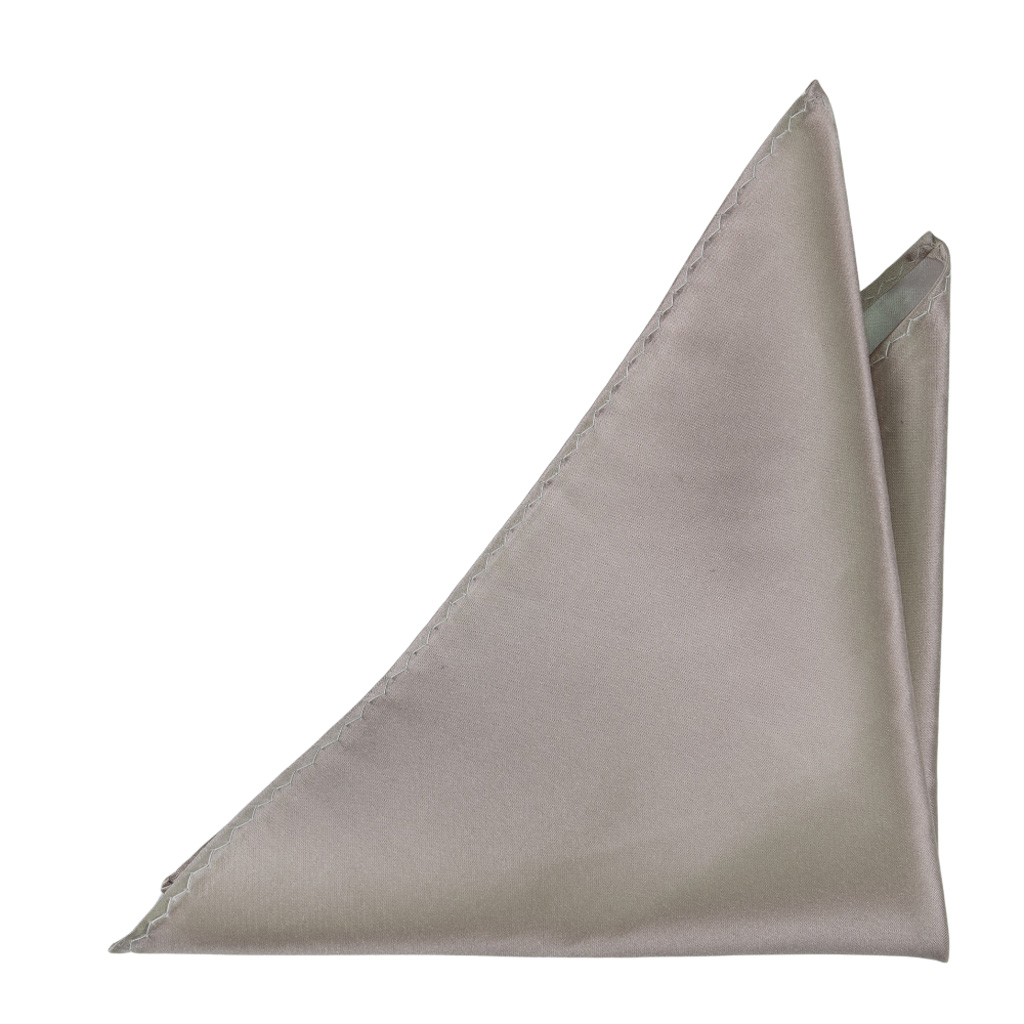 SATIN LATTE lommetørkle