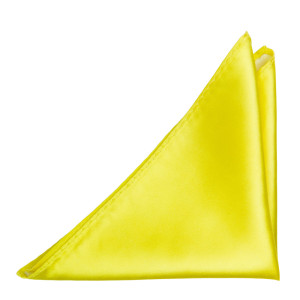 SATIN LEMON lommetørkle