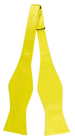SATIN LEMON uknyttet sløyfe