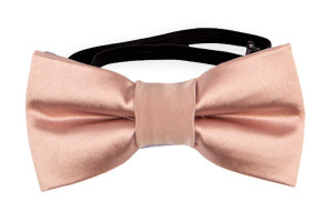 Satin Pearl Pink babysløyfe