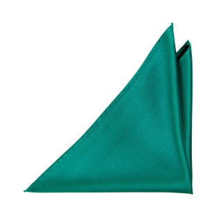 SATIN PERSIAN GREEN lommetørkle