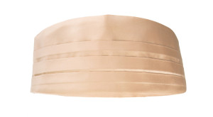 Satin Powder Peach magebelte