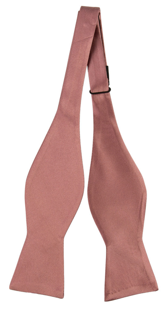 Satin Rose Wood uknyttet sløyfe