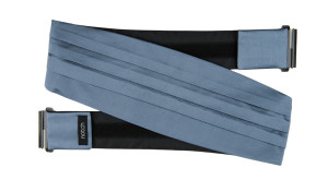 SATIN SLATE BLUE magebelte