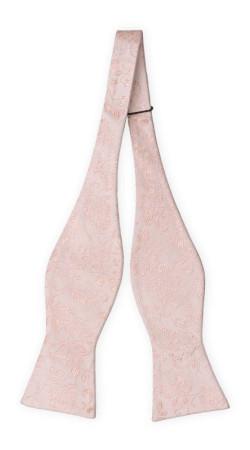 SAVETHEDATE Blush pink uknyttet sløyfe