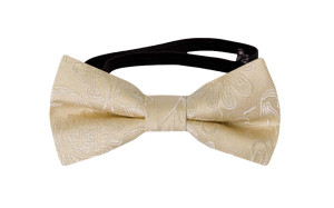 SAVETHEDATE Champagne babysløyfe