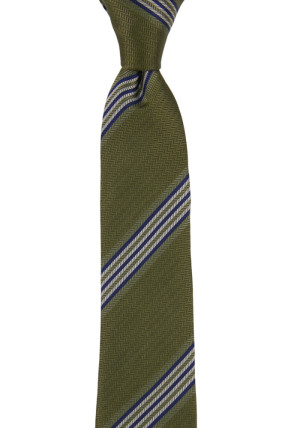 SERIOUSSTRIPES MOSS GREEN smalt slips