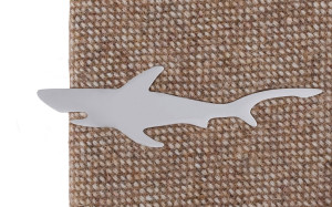 Shark Silver slipsnål