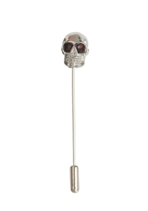 SKULL SILVER jakkenål